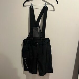 Spyder Boys Black Softshell Training Shorts